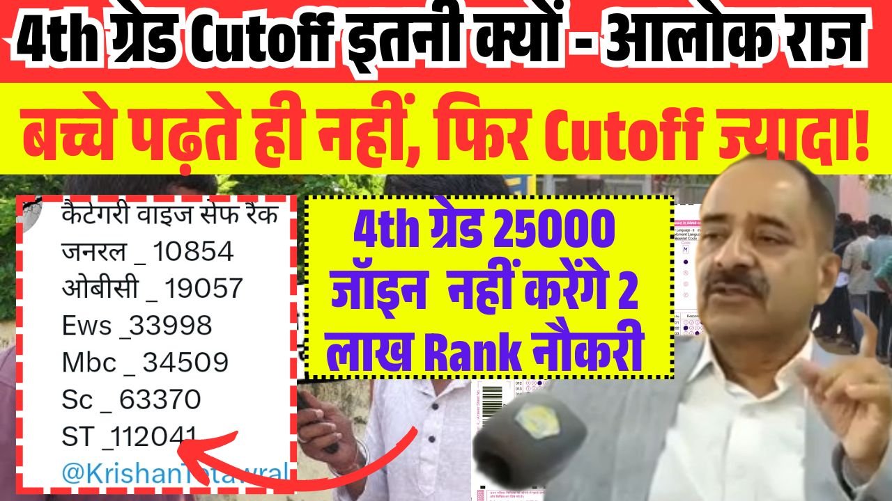 RSSB 4th Grade Final Cutoff 2026 DV Start